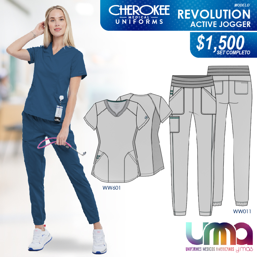 Uniformes medicos Cherokee